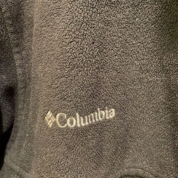 Columbia Mens black polar fleece zip up jacket - Picture 3 of 12